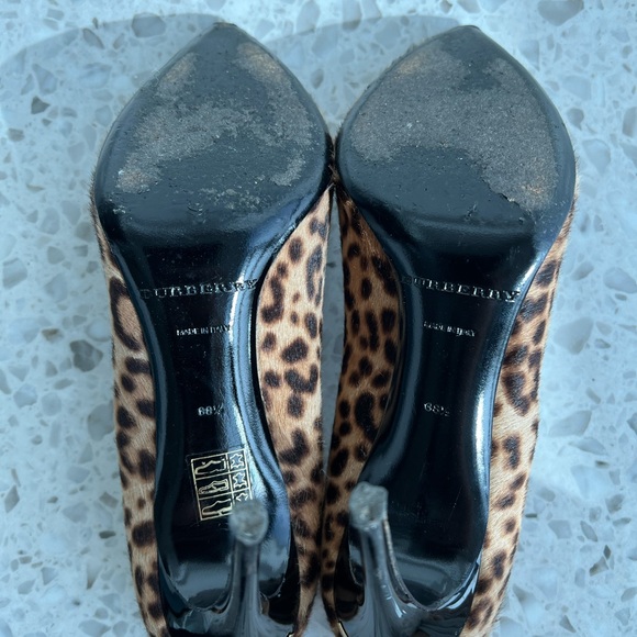 Burberry Animal Print Heels - Picture 4 of 5